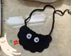 Toalla de Saliva Tejida para Mascotas Collar Bufanda de Muñeco de Algodón Gato Perro Conejo Decoración para Fotos Bufanda de Cuello de Ganchillo Linda E18