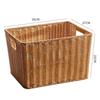 Cesta de Almacenamiento para Revistas de Estudio en Casa Estilo Japonés Caligrafía y Pintura Estante de Almacenamiento para Vino Tinto Estilo Europeo Cesta Tejida para Snacks y Comestibles Cesta para Ropa Sucia