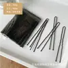 Novos Presilhas de Cabelo Pretas Grossas em Forma de U para Penteado, Presilhas Laterais Básicas, Acessórios de Cabelo em Forma de U Atacado