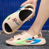 Sandálias de Tira Única e Chinelos de Novo Estilo para o Verão com Solado Grosso para Uso Externo Confortáveis Antiderrapantes Esportivos Casuais Sapatos de Solado Grosso para Homens