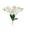 Flor Artificial Phalaenopsis en Maceta Producto Terminado Hogar Sala de Estar Decoración de Boda Flor de Mano Flor Falsa Accesorios de Fotografía Hogar