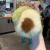 Nuevo Peluche de Durazno para Ganar tu Corazón, Llavero de Caqui, Colgante para Mochila de Mujer, Accesorio Pequeño, Llavero