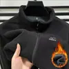 Fábrica de origem: Cardigã de Lã O-Li, peça externa casual, jaqueta masculina para atividades ao ar livre, coleção outono/inverno 2026, gola alta, jaqueta quente para homens