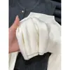 Suéter de Punto Suave y Esponjoso de Color Sólido con Cuello Semi-Alto para Mujer, Grueso y Cálido para Otoño e Invierno, Top Básico Simple Interior