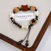 Jingdezhen nova pulseira de cerâmica pulseira de coração de menina infantil círculo único joia desenho animado fofo suprimento de barraca atacado