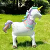 Balão de Animal 4D com Rodas para Ficar em Pé e Andar, Celebriade Cibernética, Barraca de Feira Noturna, Festa de Aniversário Infantil, Brinquedo Inflável, Decoração