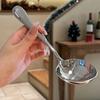 Cuchara Sopera Grande de Acero Inoxidable 304, Cuchara Grande Estética de Boca Ancha para Uso Doméstico, Cuchara de Servicio para Buffet de Hotel