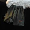Estilo Japonês Versátil Simples Secagem Rápida Respirável Shorts Retos Masculino Verão Esportes Finos Largos Casuais Calças de Cinco Pontos Tendência