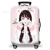 Funda con estampado cubierta protectora gruesa para maleta funda antipolvo para maleta de viaje funda de cuero para carrito funda elástica funda elástica