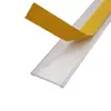 Tiras de Etiquetas de Precio para Estantes de Supermercado Tiras Adhesivas de PVC Tablero de Madera Transparente Tableros de Estante Tiras de Precio de Marca para Tiendas de Conveniencia