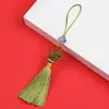 Mini Nó Xiangyun Franja Estilo Franja Acessórios de Orelha Pendurados para Capa de Celular Pingente de Bolsa Pingente Marcador de Página