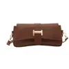 Bolso bandolera de un solo hombro, simple y elegante, casual y sencillo, moda nueva primavera-verano 2026 para mujer, alto atractivo estético para mujeres