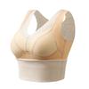 Ropa interior térmica de otoño e invierno 2024 para mujer, chaleco térmico de encaje sin costuras con forro polar, ropa de otoño con almohadilla en el pecho, chaleco, ropa interior gratis
