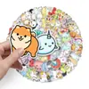 100 pegatinas de animales de dibujos animados para equipaje, tendencia personalizada, pegatinas de graffiti, cuaderno, coche, decoración de comercio exterior