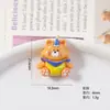 Accesorios DIY de Resina Animalitos Lindos de Dibujos Animados Pegamento de Crema Parche para Funda de Teléfono Móvil Accesorios para el Cabello de Niños Decoración de Imán para Refrigerador
