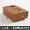 Caja de pañuelos para sala de estar, hotel, uso doméstico, portacepillos de dientes multifuncional, juego de cajas de té, juego de almacenamiento de lujo de alta gama