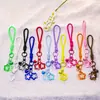 Lanyard asequible para teléfono de estrella de cinco puntas doble, kit de cuentas para manualidades, accesorios para bolsos, muñecas y adornos, venta al por mayor