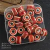 Acessórios para Joias DIY Contas Espaçadoras Cerâmicas Retrô Acessórios para Pulseira de Roupas Contas Soltas Material para Corrente de Celular Contas Espaçadoras