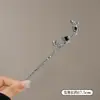 Horquilla de Flor con Borla para Mujer, Nuevo Estilo Chino, Horquilla de Estilo Antiguo de Nicho de Alta Gama, Accesorio para el Cabello para Hanfu y Qipao