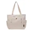Moda Regreso a Clases Bolso Casual Gran Capacidad Bolso de Mano Estudiante para Clase Simple Versátil Bolso Tote de Hombro Único para el Trabajo