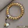 Pulsera de sándalo natural, sándalo Barbie, joyería estilo chino, accesorios para hombre y mujer, rosario, venta al por mayor