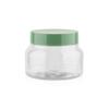 Frasco de Crema de una Sola Capa de 250 ml Emulsión Mascarilla para el Cabello Embotellada Crema Corporal Exfoliante Mascarilla de Noche Transparente Botella de Boca Ancha