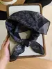 Bufanda Cuadrada Pequeña de Algodón y Lino Estilo Retro Francés para Viajes de Primavera y Verano, Bufanda Delgada de Seda para Uso Diario, Bufanda para Protección del Cuello, Pañuelo Decorativo para la Cabeza, Cinta para el Cabello