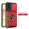 Comércio Exterior Adequado para Capa de Celular com Janela Deslizante Oppo Reno16F Findx9 Suporte Magnético A6 Capa Protetora Anti-Queda