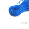 Corda Elástica Redonda Colorida de Alta Elasticidade 0,8-3mm para Fazer Joias, Corda Elástica com Núcleo, Corda de Elástico de Borracha de Látex Atacado