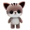 Boneco de Animal Fofo Japonês com Revestimento de Veludo Brinquedo Enfeites de Mesa Japonês Fofo Enfeites Decorativos Presentes