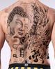 Venta al por mayor de pegatinas de tatuaje de espalda completa de fábrica, pegatinas de tatuaje impermeables de espalda completa, pegatinas de tatuaje de foto de geisha extragrandes de espalda completa