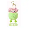 Novo Pingente Chaveiro de Boneca Desenho Animado de Olhos Grandes Pingente de Bolsa de Pelúcia Chaveiro de Carro Caixa Surpresa Pingente Fofo