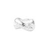 Plata Esterlina S925 Seiko Brillante Afortunado Plata Espaciadores Nudo Trenzado Accesorios Personalizados DIY Pulsera de Cristal con Cuentas