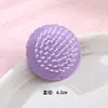 Peine de goma elástica multi-especificación al por mayor, peine de dibujos animados lindo macaron, peine de masaje para cabello liso, peine para peinar cabello, suministro directo del fabricante