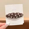 Pinza para el Cabello con Estampado de Leopardo Dulce y Fresca Estilo Coreano Pinza para Flequillo Lateral Pinza para el Cabello Exquisita de Gama Alta Venta al por Mayor