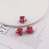 Estrella de Lazo Chapada en Color Cuentas Sueltas Acrílicas Cadena de Teléfono Móvil Hecha a Mano DIY Material para Joyería con Cuentas Pequeños Accesorios
