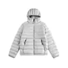 Nanxia Disfraz Estilo Americano Ligera Chaqueta de Plumas con Capucha para Hombre Invierno Marca de Moda Resistente al Frío Cálida Plumón de Pato Blanco Chaqueta Casual para Pareja