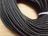 Piel de Vaca de Primera Capa Cordón de Cuero Redondo Cuerda Trenzada de Cuero 3mm 4mm 5mm Pulsera Collar Accesorios para Joyería DIY Cuerda de Mano