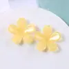 Pétalas de Flor de Cerejeira Degradê de 27mm com Furos Material DIY Flor Decoração de Flores Acessórios para Colar Florais