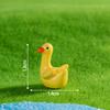 Creativo Transfronterizo Color Sólido Cisne Pequeño Micro Paisaje Musgo Jardinería Paisajismo DIY Adornos Artesanales de Resina Accesorios