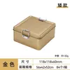 Caja de lata para pastel de piña de Año Nuevo, caja de regalo cuadrada portátil estilo chino con cierre, caja de embalaje para pastelería, caja de lata de recuerdo que trae buena fortuna