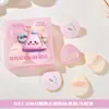 Almofada de Pó Plush Macio Ursinho Gemeng para Fixação de Maquiagem, Almofada de Pó Plush Macio Aveludado para Blush e Pó Solto