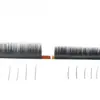 Venta Directa de Fábrica Pestañas Trenzadas en Forma de W Semiacabadas Pestañas Yy Cabello Natural Suave y Denso Pestañas Postizas Injertadas Arregladas Densamente