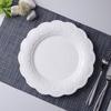 Vajilla Occidental Plato de Frutas Plato Plano Plato Redondo Plato Occidental Plato para Pasteles Plato de Cerámica Occidental Plato para Bistec Montaje de Mesa