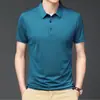 Camisas para Hombres de Mediana Edad y Mayores Estilo Verano 2026 Casual de Negocios Cuello Solapa Manga Corta Transpirable Delgado Estilo Papá Camisa Polo