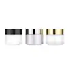 Botella de Mascarilla Facial de 100g Frasco de Vidrio Marrón de 110g Crema para Ojos Crema Facial de 50g Botella Frasco para Reenvasado Botella de Bálsamo para Mascarilla Capilar