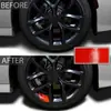 Pegatinas Reflectantes para Coche de Nuevo Producto Transfronterizo, Pegatinas Reflectantes para Rines de Coche, Pegatinas Decorativas de 18-21 pulgadas, Juego de 6 Piezas de Pegatinas de Línea