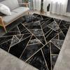 Alfombra de Sala de Estar de Terciopelo de Cristal Transfronteriza Sofá Mesa de Centro Lavable a Máquina Resistente a la Suciedad Manta Antideslizante Dormitorio Estudio Manta Completa