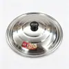 Tapa de Olla de Acero Inoxidable, Tapa de Sartén Extra Grande y Gruesa, Tapa Redonda de Hierro para Olla Doméstica, Tapa Plana para Sartén, Tapa Tradicional para Olla Grande