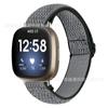 Para relógio inteligente Fitbit Versa3/sense nova pulseira de relógio elástico da linha de onda de arenque